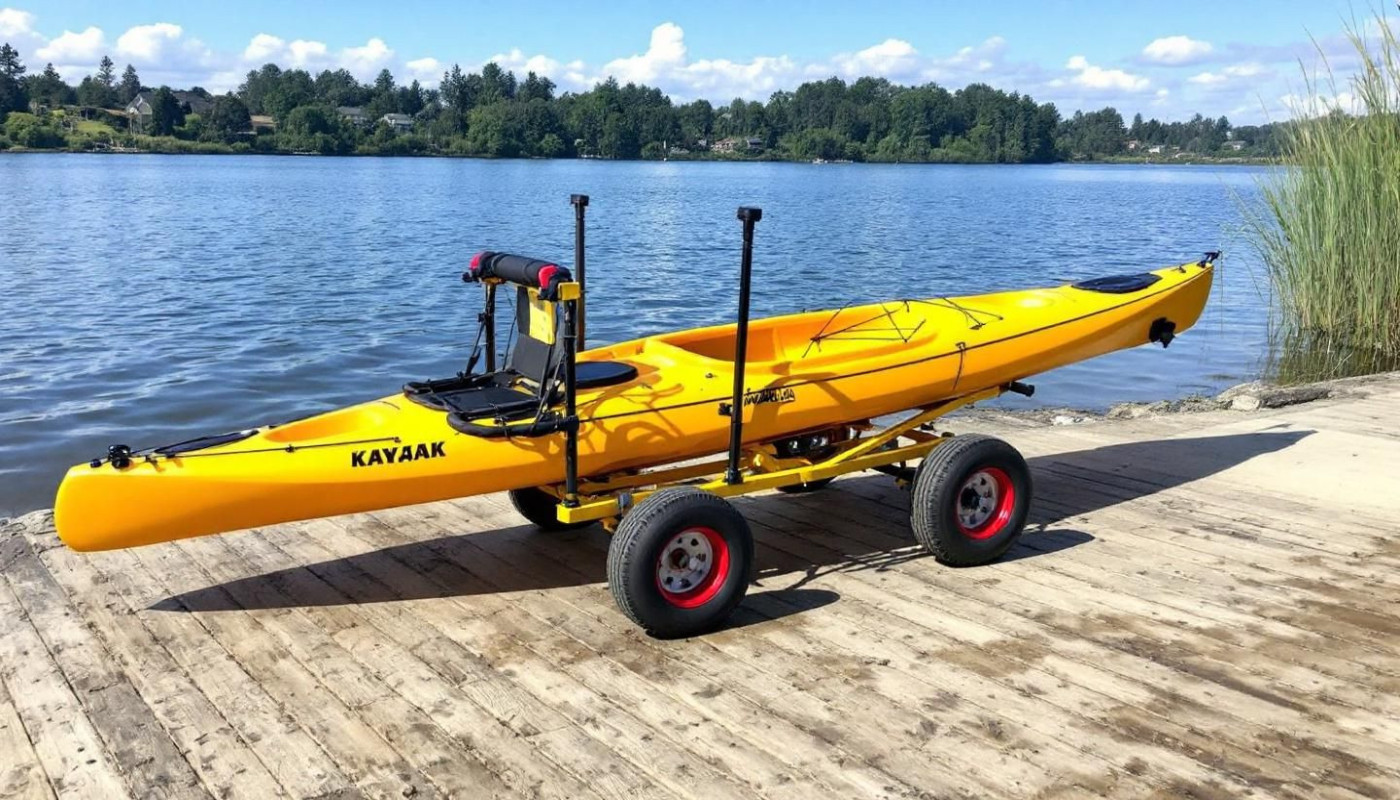 ¿Cómo elegir el carrito de transporte ideal para tu kayak?